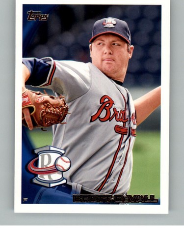 2010 Topps Pro Debut Brett DeVall 36 SN Rome Braves | eBay