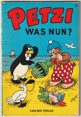   PETZI #33 Was nun?, Carlsen Verlag 1982 COMICHEFT Z2