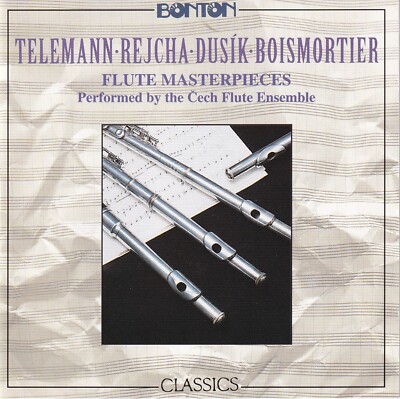 Telemann, Rejcha, Dusík, Holzmörser Flötenset CD Neu