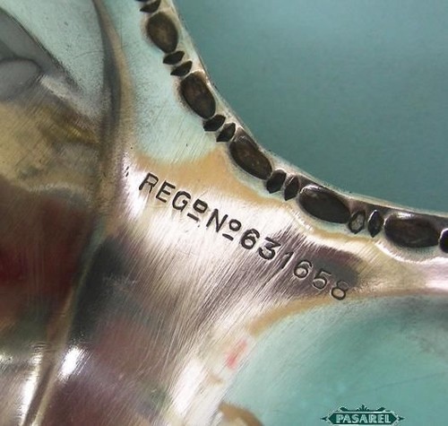 Vintage English Silver Plated Nut Dish William Suckling & Sons Birmingham 1950 - Picture 2 of 5