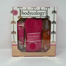 Bodycology Pink Vanilla Wish 3pc set Fragrance Lotion Cozy Socks Holiday Gift