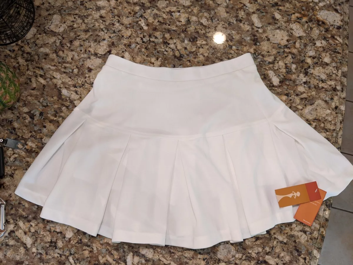 Women's Werena Off-White Cream Tennis Skirt Skort Medium NWT New!