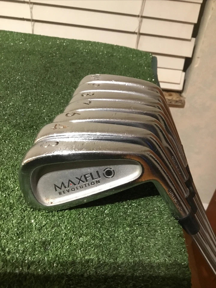 MAXFLI Revolution MultiLayer Irons Set (3-PW, No 5i) Stiff Rifle Precision Steel - Image 2 of 4