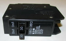EATON CUTLER HAMMER BR3030DR BR3030 Duplex Type BR Circuit Breaker Type BRD DNPL