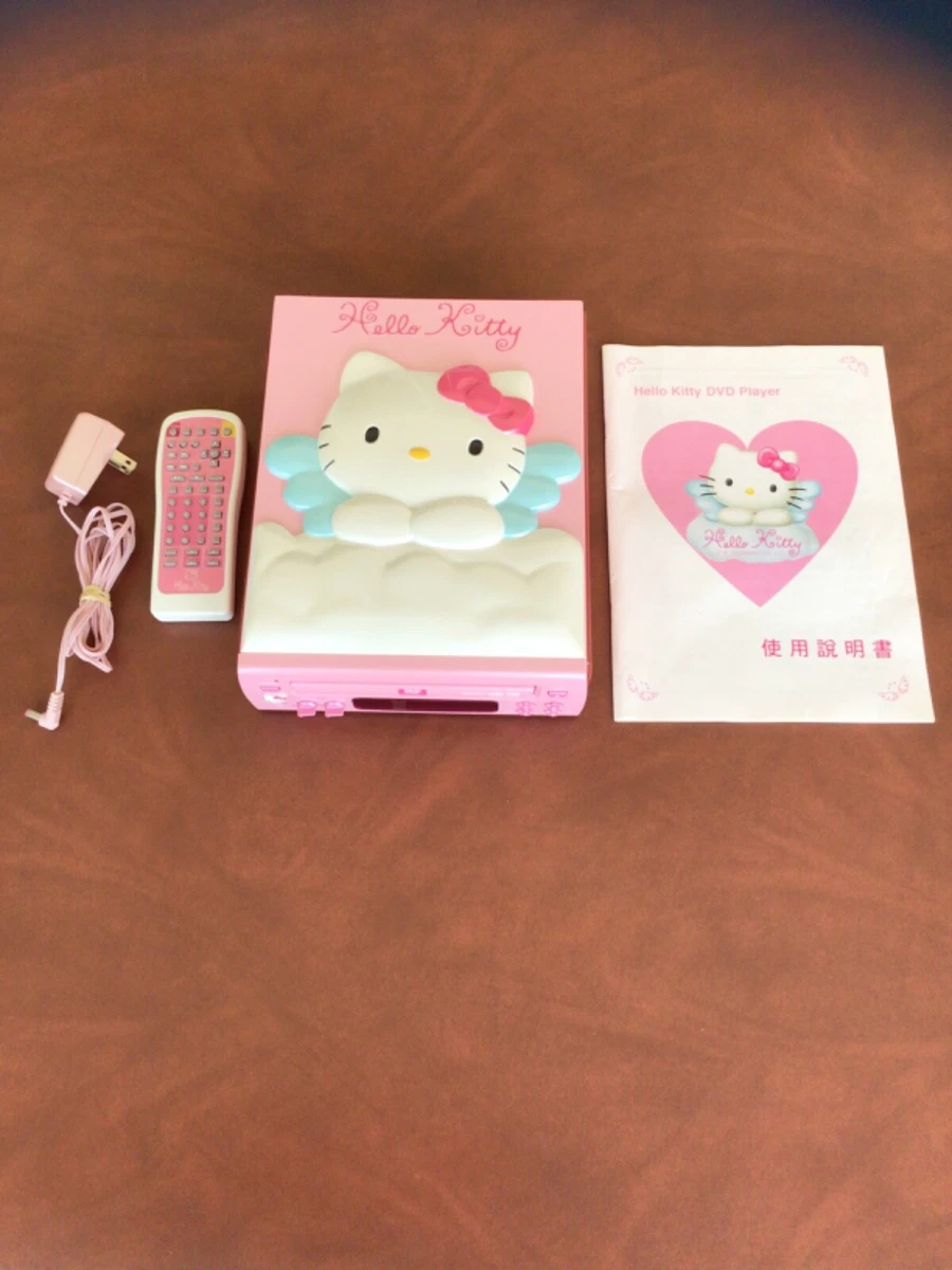 2003 Hello Kitty Sanrio DVD CD MP3 Player -JAPANESE REGION LOCKED