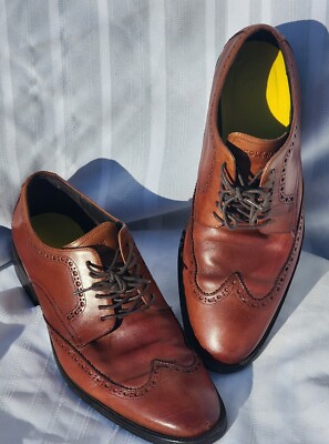 Cole Haan Wing Oxford British Tan Lace Up Men display picture 1
