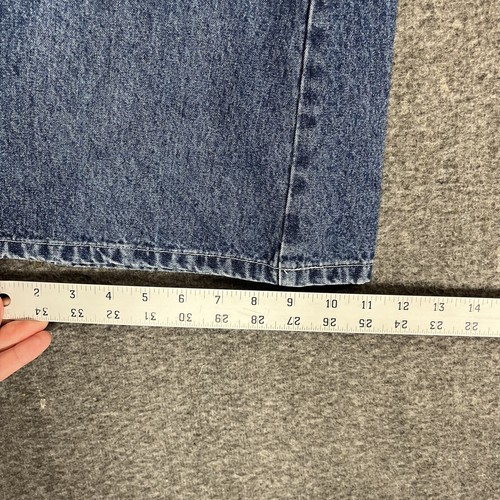 Vintage Y2K Angels Cargo Pocket Jeans Flare Bootcut Denim Juniors Size 11 - Picture 12 of 19