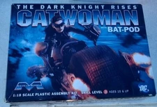 Moebius Models 1:18 Bat Pod with Catwoman NEW - OPEN BOX