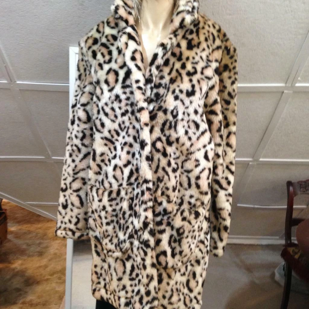 Ebay leopard coat clearance