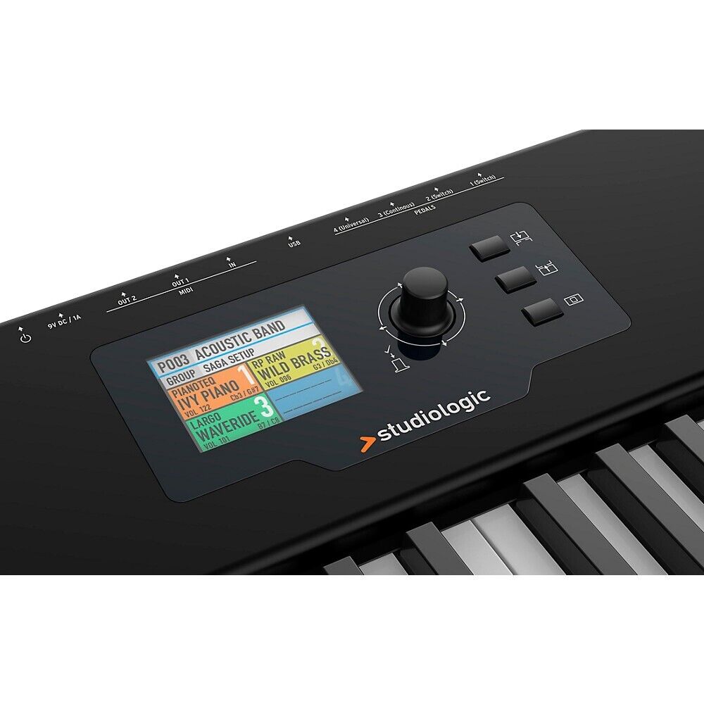 Studiologic SL73 STUDIO 73-Key Hammer-Action MIDI Controller Studiologic SL73 STUDIO 73-Key Hammer-Action MIDI Controller