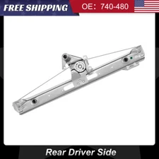 Rear Left Side Window Regulator W/o Motor For BMW E46 323i 325i 328i 330i Sedan