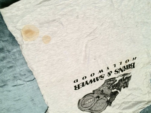 VINTAGE "BIRNS & SAWYER HOLLYWOOD" CAMERA RENTALS, T-SHIRT ARRI-CAM MITCHELL-CAM - Picture 11 of 12