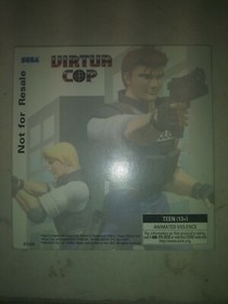 Sega Saturn Exclusive Virtua Cop - Not For Resale - Very Clean Excellent Shape