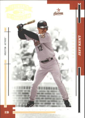 2004 Throwback Threads Gold Proof #84 Jeff Kent /100 - NM-MT