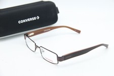 NEW CONVERSE WAIT FOR ME BROWN AUTHENTIC EYEGLASSES W/CASE 49-16