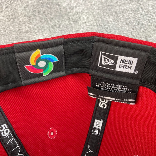 Puerto Rico New Era 59FIFTY eng anliegende Mütze rot weiß WBC World Baseball Classic - Bild 8 von 16