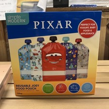 NEW Simple Modern 10 Pack Disney Pixar reusable Baby/kids Food Pouches