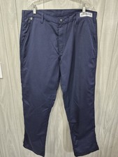 Men's Carhartt FR Blue Pants Size 36x36 73478-20 Chore Industry Maintenance 4 