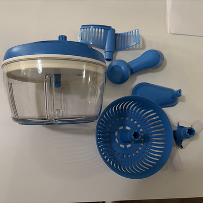 Tupperware Quick Chef Pro System-Manual Turn Food Processor 5 1/2 cup Open Box