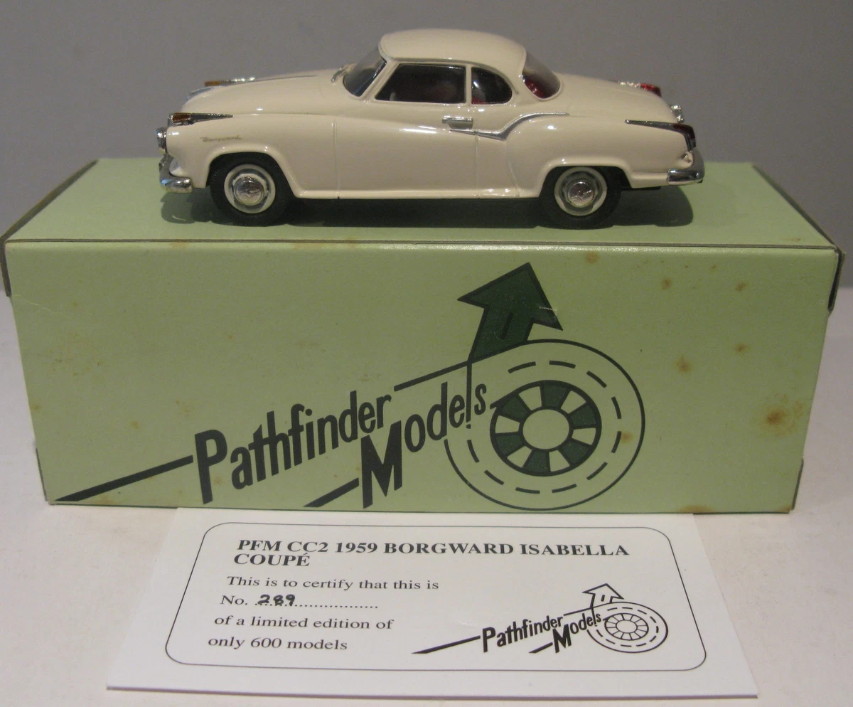 Dinky Toys Atlas Borgward Isabella Coupé Gris Métal 1/43 (Réf 549) Dans Sa Boîte