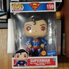 Funko Pop! 10 Inch DC Superman Vinyl Figure #159 Chase Walmart Exclusive