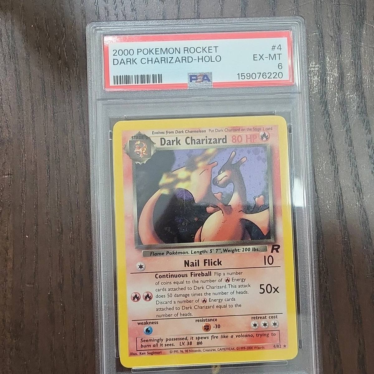Pokémon TCG Grade 4 Charizard Individual Collectible Card Game