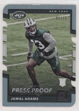 2017 Panini Donruss Rookies Press Proof Silver Die-Cut 61/75 Jamal Adams 0br2