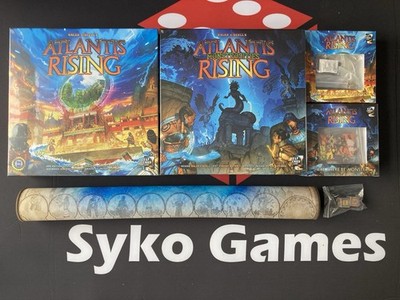 Atlantis Rising Board Game 2nd Edition Complete Pledge