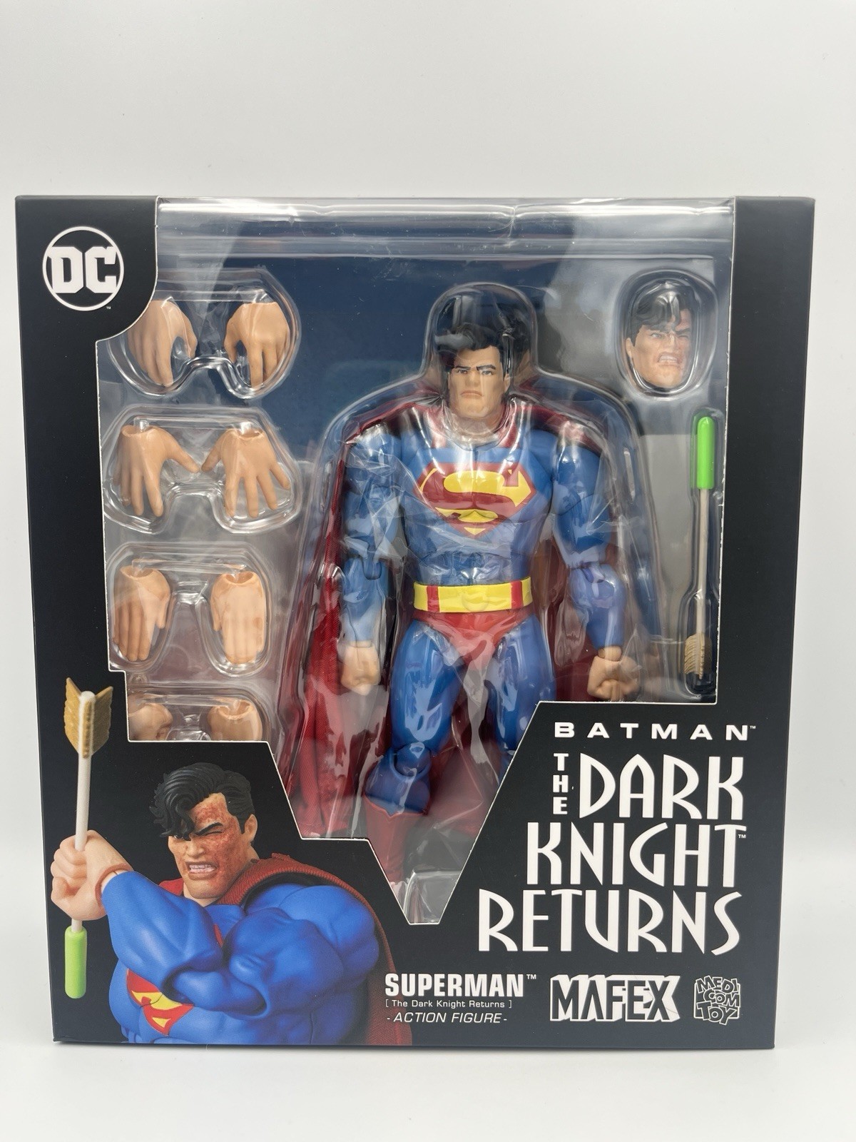MAFEX No.161 Superman The Dark Knight Returns Medicom DC Action Figure Sealed