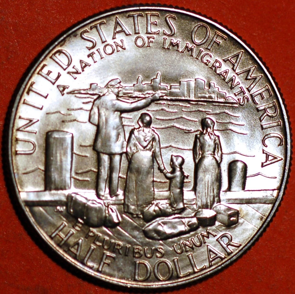 United States 1/2 Dollar 1986 D Statue of Liberty KM# 212 -18580 - Image 2 of 2