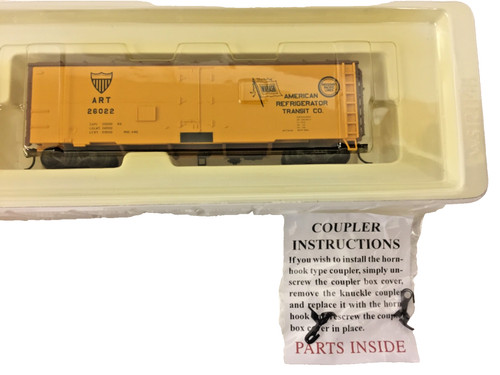 Walthers 932 7572 HO - 40' Meat Reefer American Refrigeration - boxed | Condition: Used