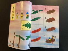 MANUAL ONLY LEGO Pirates Islanders Forbidden Cove 6264 Instructions Vintage 90's