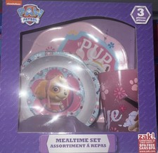 [ZAK DESIGNS] Paw Patrol 3-piece Kids Dinnerware Set - New Only 1 Left