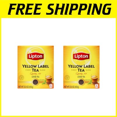 Yellow Label Black Tea - Rich Aroma, Smooth Taste (2 Pack)*//