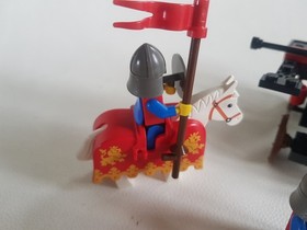 LEGO 6039 Twin Arm Launcher 1988 Castle Lion Knights incl instructions 6039-1