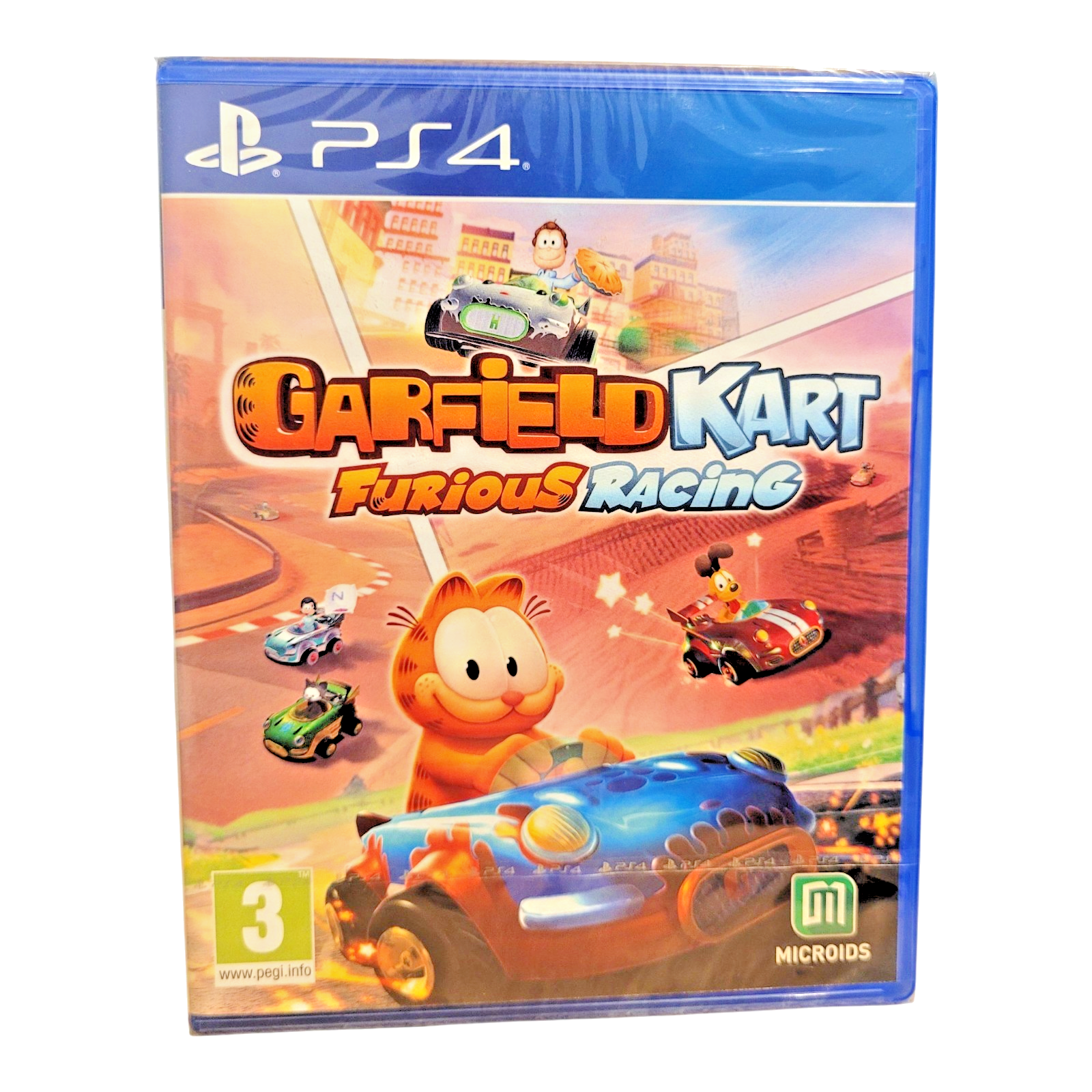 Garfield Kart Furioso Racing PS4 Bambini Gatto Cane Racing Nuovo E Sigillato - Immagine 2