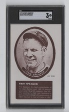 1975 Sport Hobbyist Tris Speaker #SH105 SGC 3 HOF 7xr