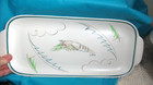 Poole England Large Platter Crawfish Crawdad Seafood Hand Decorated Vintage — photo 1