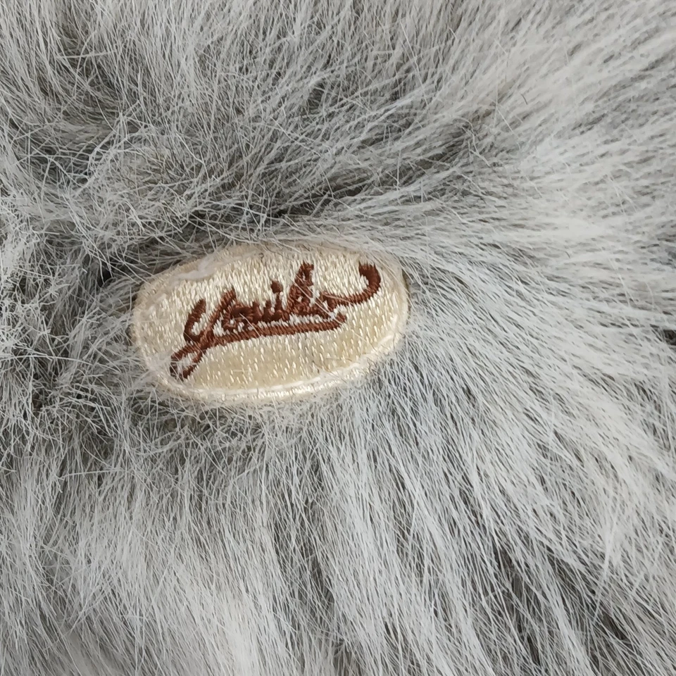 Russ Yomika серый кот плюшевый длинные волосы голубые глаза 21» Корея реалистичный винтажный - Изображение 4 из 4