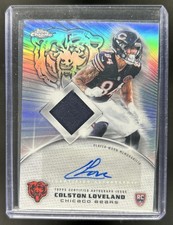 2025 Topps Chrome Colston Loveland Patch Auto Autograph RC #RPA-CL Bears Rookie