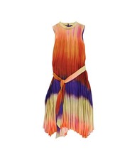 Tahari Womens Chiffon Maxi Dress