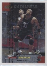 1999-00 Topps Finest Catalysts Alonzo Mourning #237 HOF 0r81