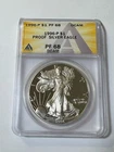 1996-P 🔥American Silver Eagle ANACS PF68 DCAM Proof $1 – Deep Cameo *Key Date
