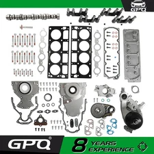 Non AFM DOD Camshaft Lifter Kit w/ Timing Pump Gasket For 07-13 Chevy GM 5.3L
