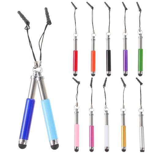12pcs Two Retractable Capacitive Stylus Train Capacitive Stylus Touchscreen Pen - 第 7/12 張圖片