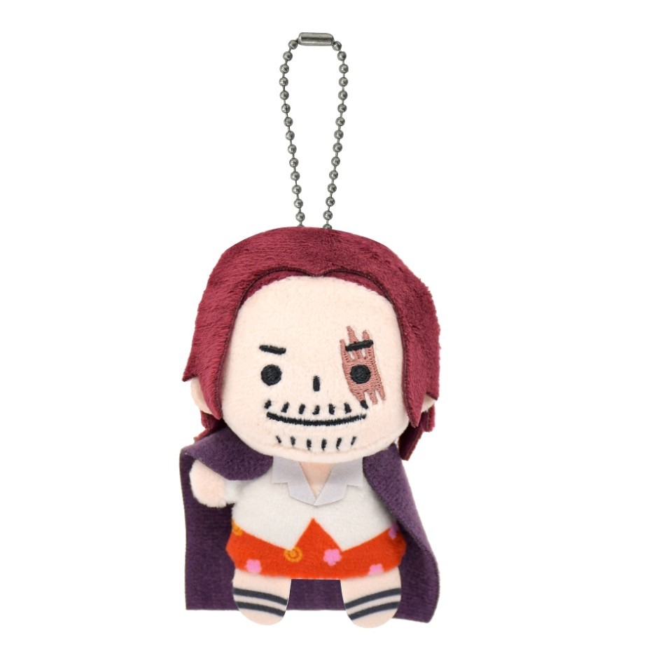 One Piece Base Shop Exclusive Finger Plush Toy Shanks,Buggy Set of