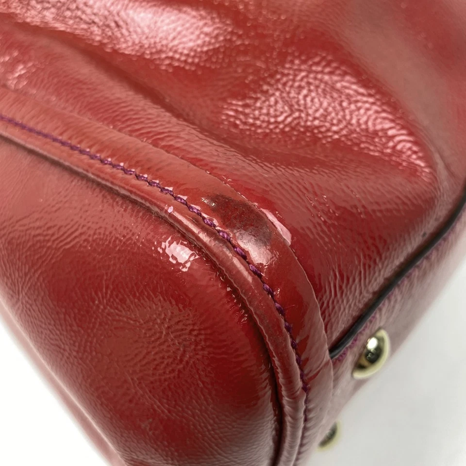 GUCCI Soho Hand Bag 2WAY Shoulder Bag Tassel Fringe Enamel Hand Bag Patent l... - Image 3 of 4