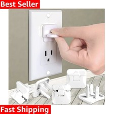 Outlet Covers 38-Pack White Child Proof Electrical Protector Safety Improved ...