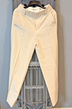 Vince Pants Women 2 Pintuck Wide-Leg Pant Beige NWT