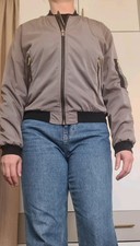 ZARA Bomberjacke olivgrün Gr. XS